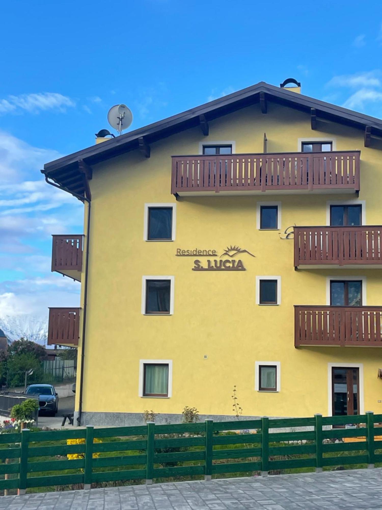 Residence S Lucia - Appartamenti Alle Porte Di Bormio Valdisotto Buitenkant foto